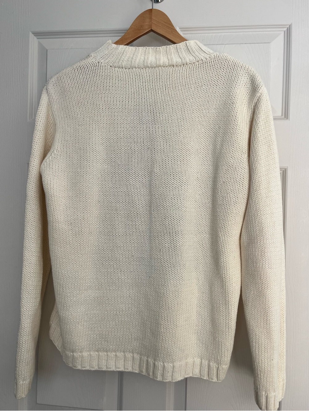 Rare Liz Claiborne LizSport Natural Fiber Embroidered Christmas Tree Sweater - Picture 8 of 8